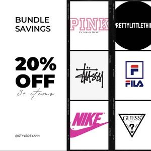 BUNDLE SAVINGS 20% OFF 3+ ITEMS *DO NOT BUY THIS*